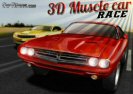 3D العضلات سيارة سباق Game