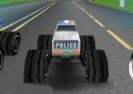 รถบรรทุกมอนสเตอร์ตำรวจ 3D Game