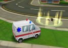 รถพยาบาลวิ่ง 3D Game