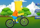 Bart Simpson Fiets Game