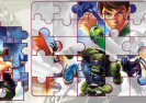 Ben 10 Ultieme Buitenaardse Jigsaw Puzzle Game