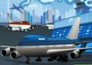 Boeing 747 Parkování Game