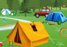 Camping Vlek Het Verschil Game