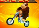 Donkey Kong Dviratį 3D Game