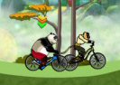 Panda Van De Kungfu Racing Uitdaging Game