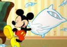 Mickey Y Sus Amigos En Una Pelea De Almohadas Game