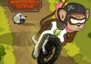 Beždžionė Motokroso Sala Game