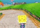 スポンジボブの自転車 3 D Game