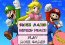 Super Mario Försvara Persika Game