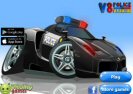 V8 Policejní Parkoviště Game
